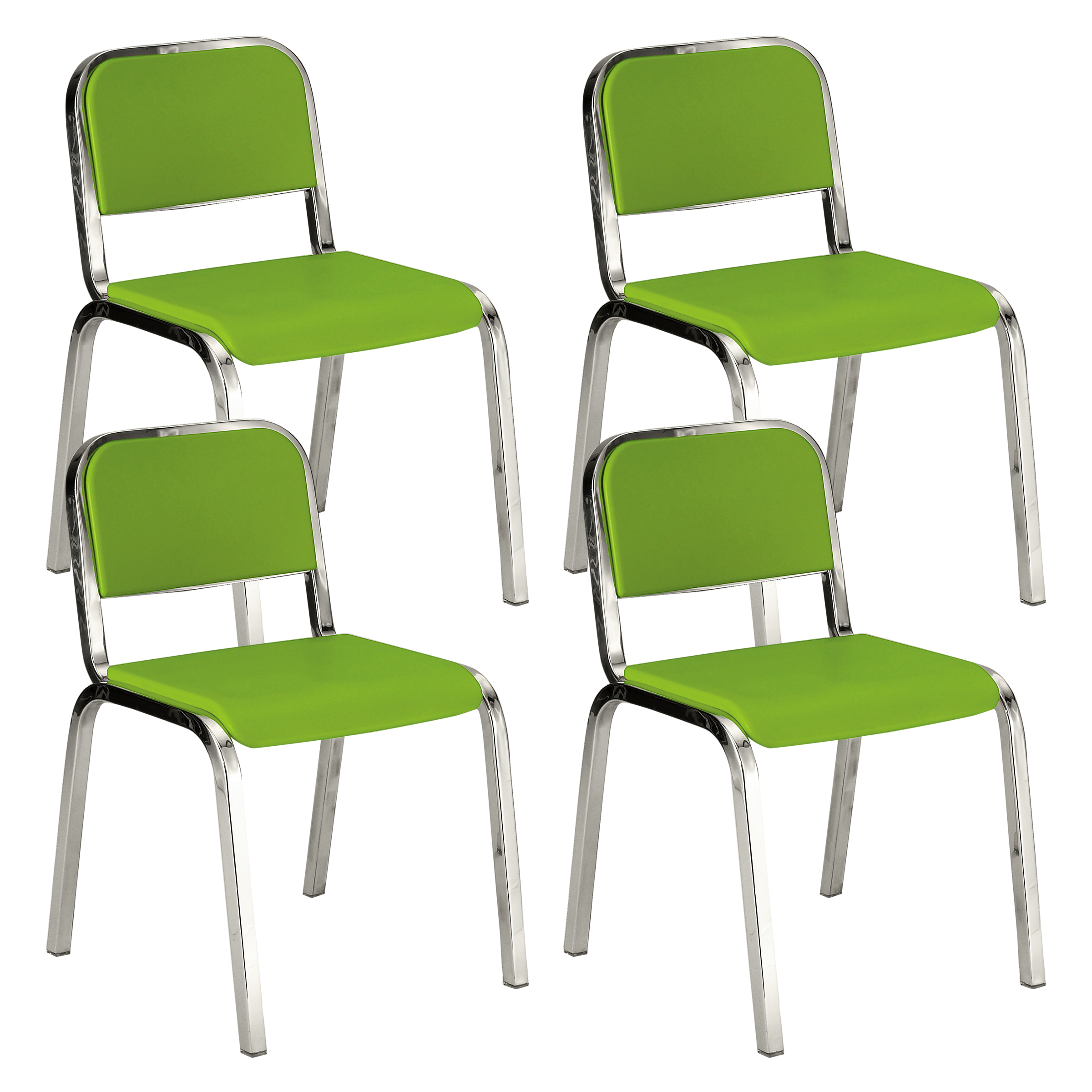ETTORE SOTTSASS, Emeco Nine-0 Soft Back Chairs Available For